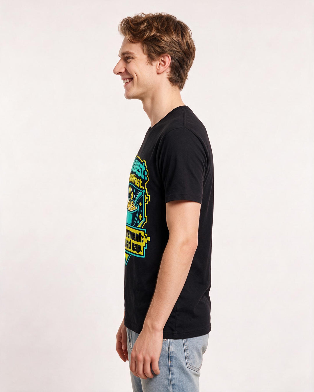 Gaming Black T-Shirt for Men – Game Night Graphic Tee product image 2