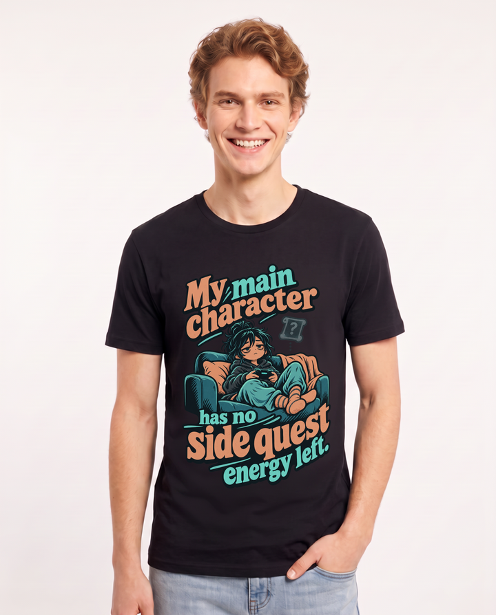Gaming Black T-Shirt for Men – Game Night Graphic Tee product image 3