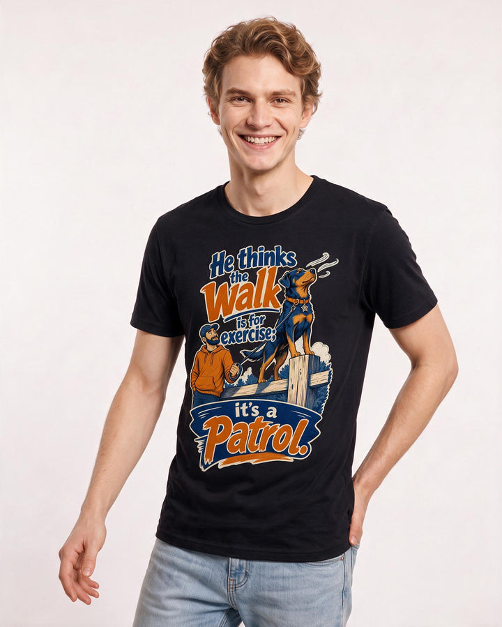 Cat Lover Black T-Shirt for Men – Everyday Expression Graphic Tee product image 3