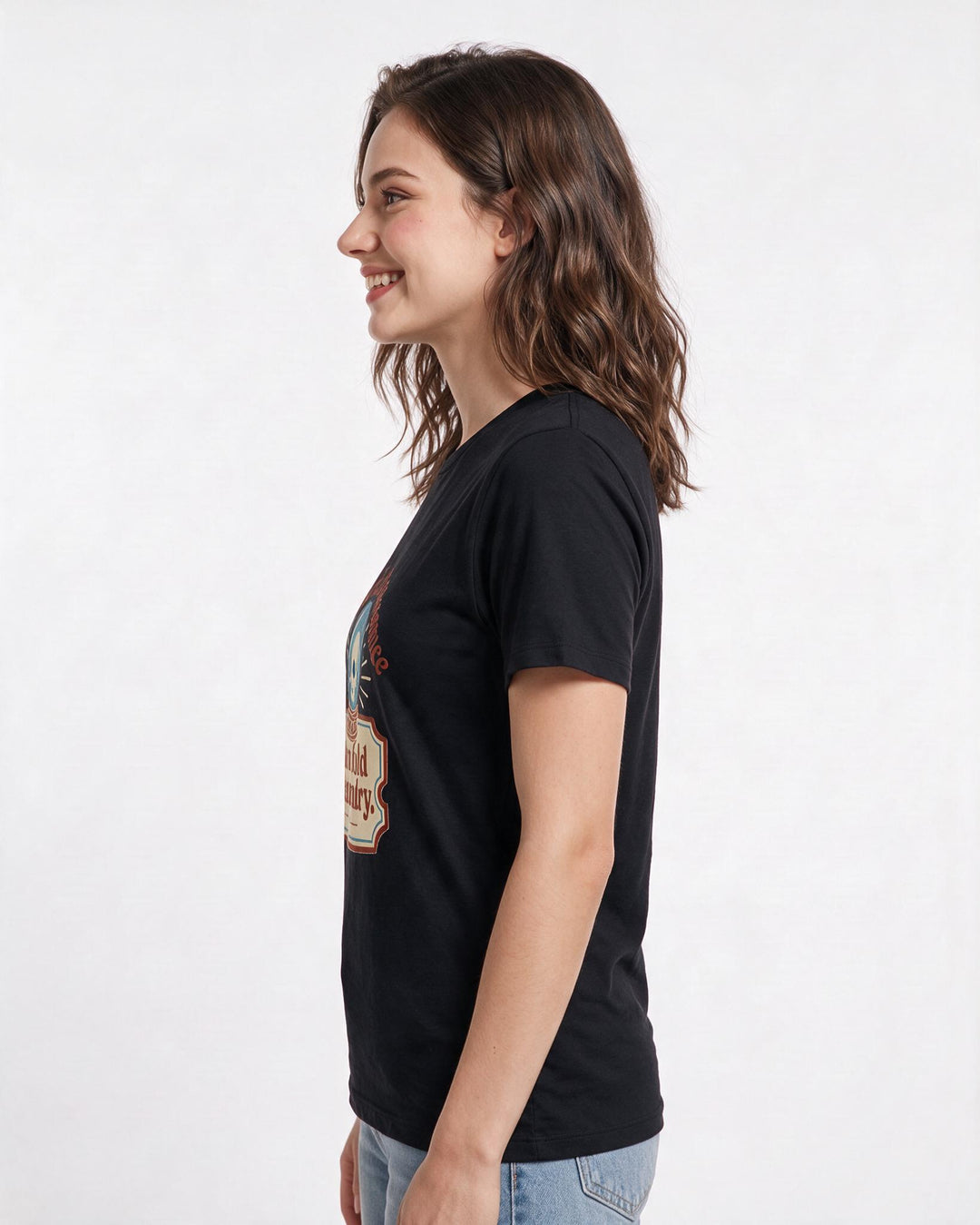 Halloween Women's Black T-Shirt - I'd rather hold a seance than fold product image 2