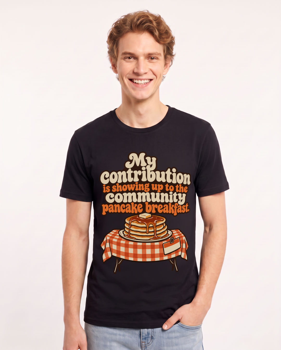 Patriotic Black T-Shirt for Men – Everyday Expression Graphic Tee product image 3