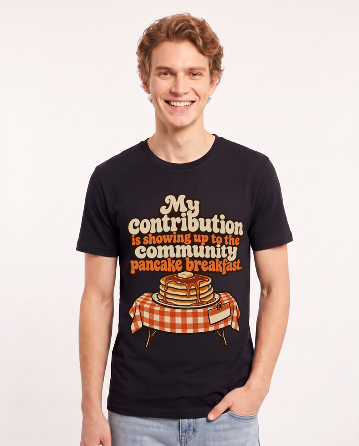 Patriotic Black T-Shirt for Men – Everyday Expression Graphic Tee product image 3