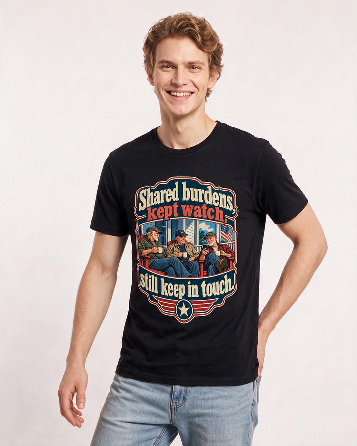 Veteran Black T-Shirt for Men – Everyday Expression Graphic Tee product image 1
