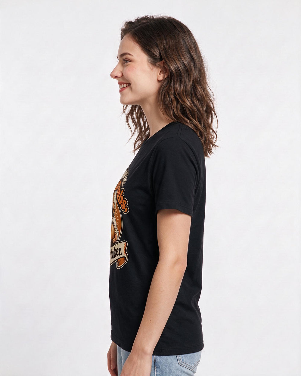 Christian Faith Black T-Shirt for Women – Everyday Expression Graphic Tee product image 2