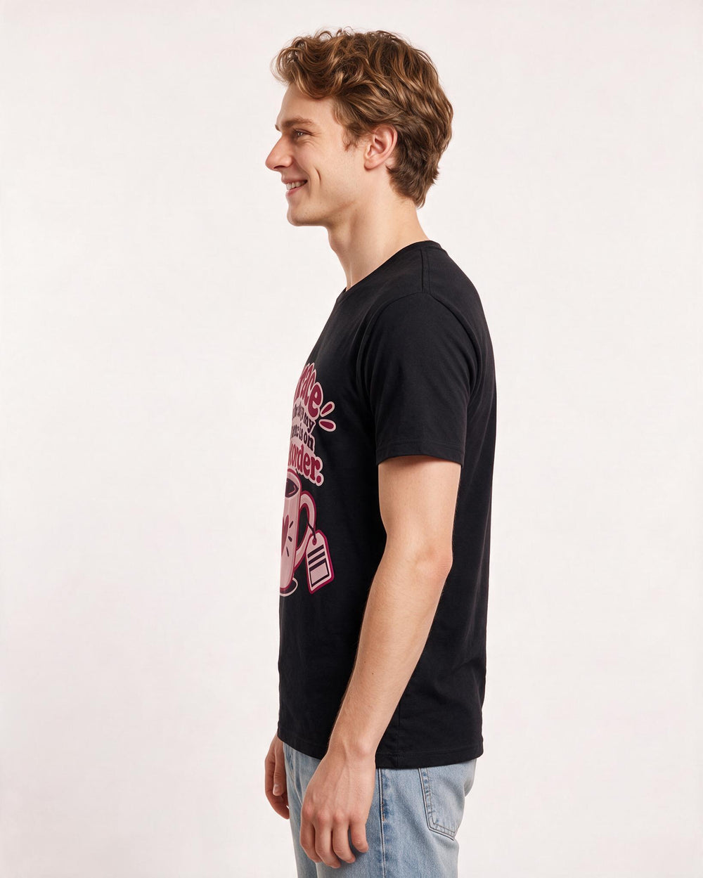 Christian Faith Black T-Shirt for Men – Everyday Expression Graphic Tee product image 2