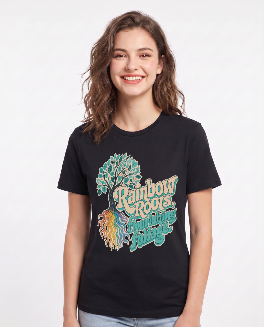 Pride Black T-Shirt for Women – Everyday Expression Graphic Tee product image 1