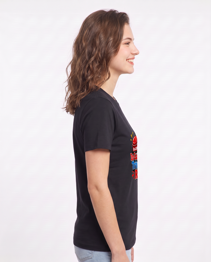 In-Law vs In-Law: Trivia Night Rivals Women's Black T-Shirt product image 3