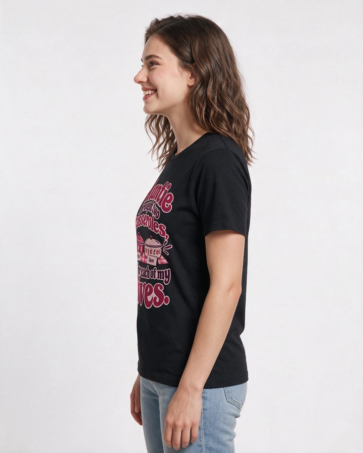 Pride Black T-Shirt for Women – Everyday Expression Graphic Tee product image 2