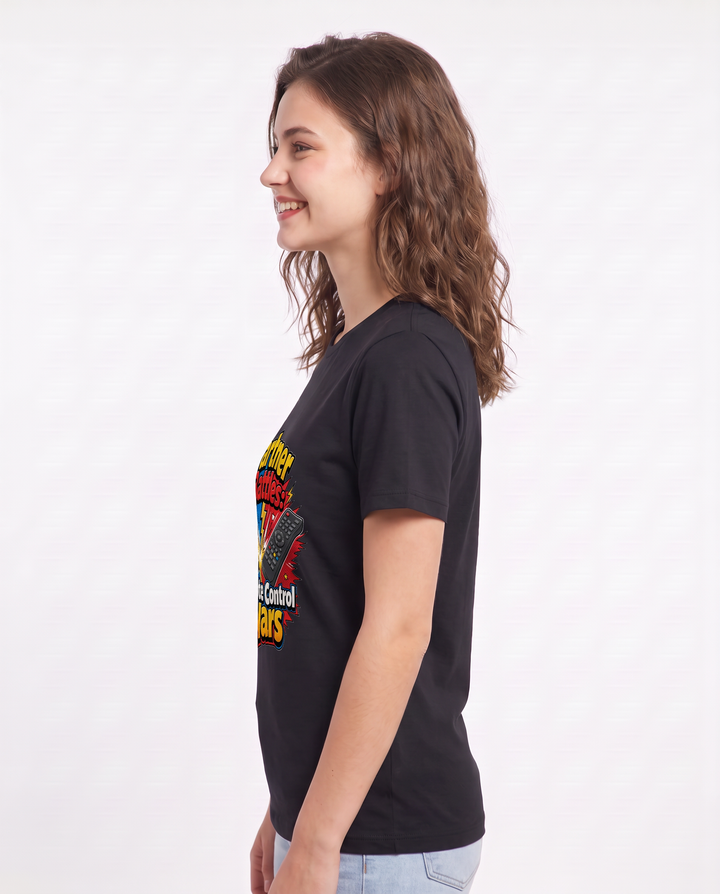 Partner Battles: Remote Control Wars Women's Black T-Shirt product image 3