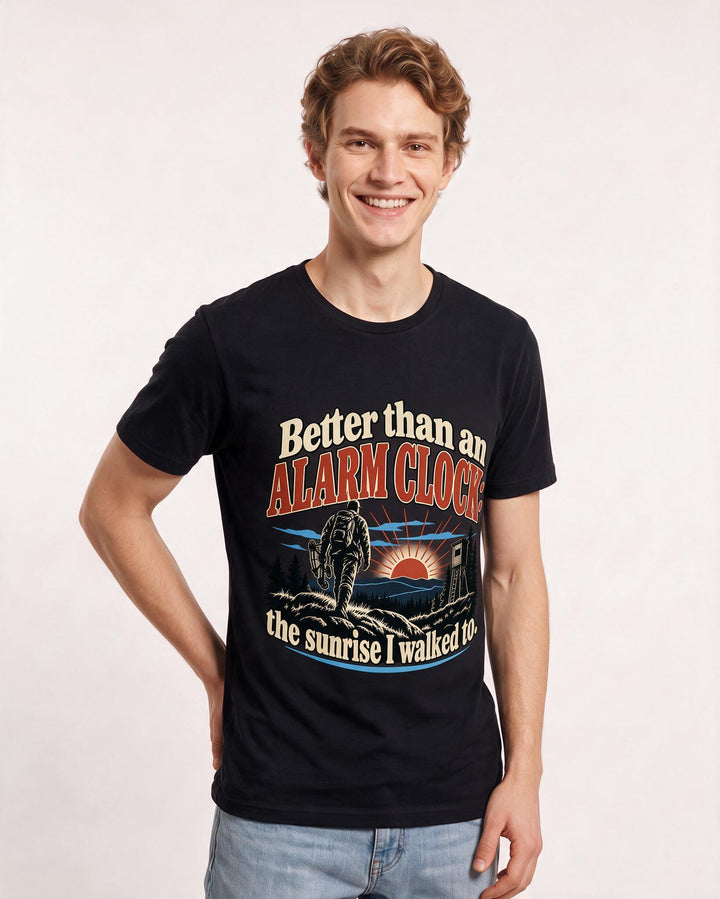 Hunting Black T-Shirt for Men – Everyday Expression Graphic Tee product image 1