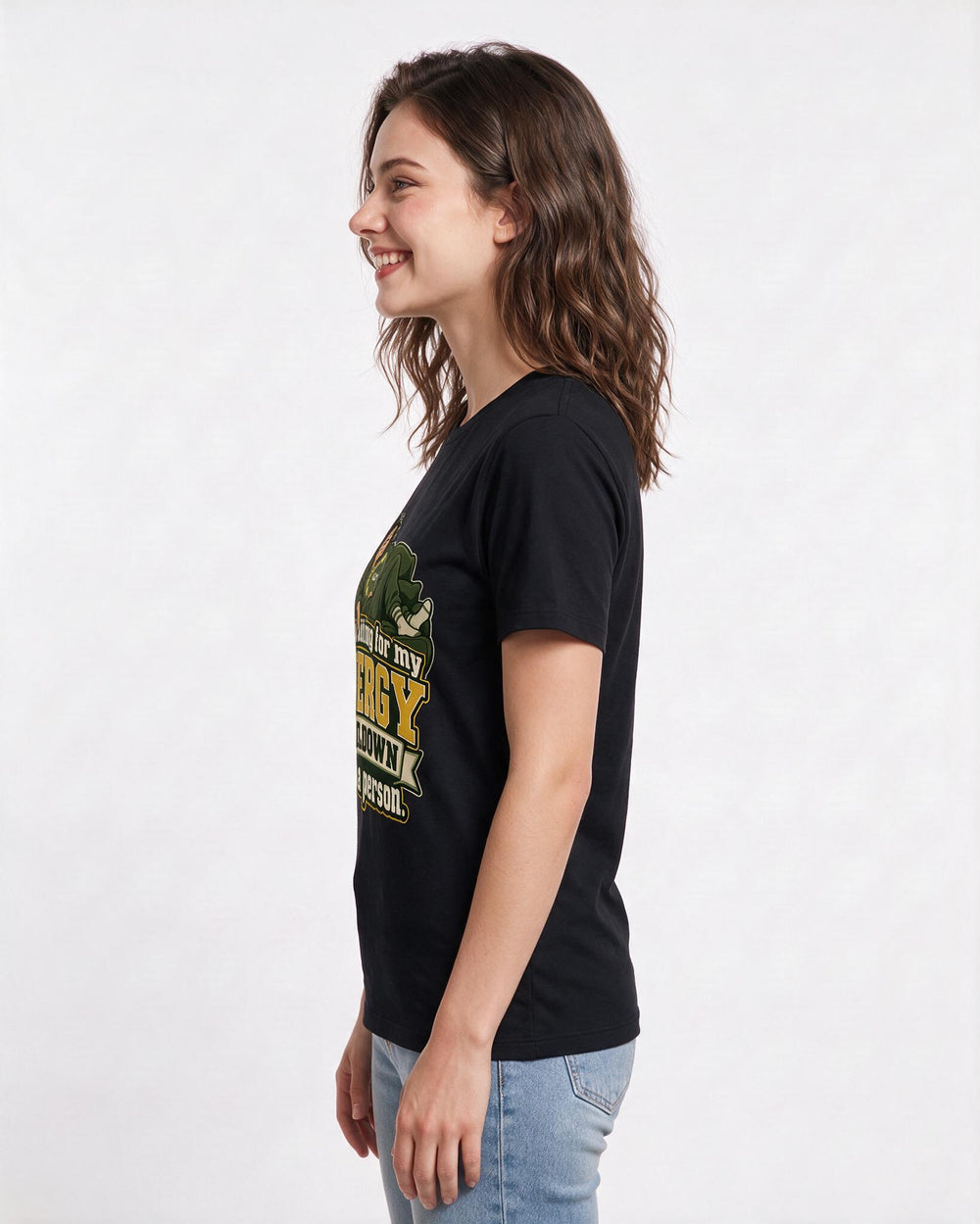 Gaming Black T-Shirt for Women – Game Night Graphic Tee product image 2