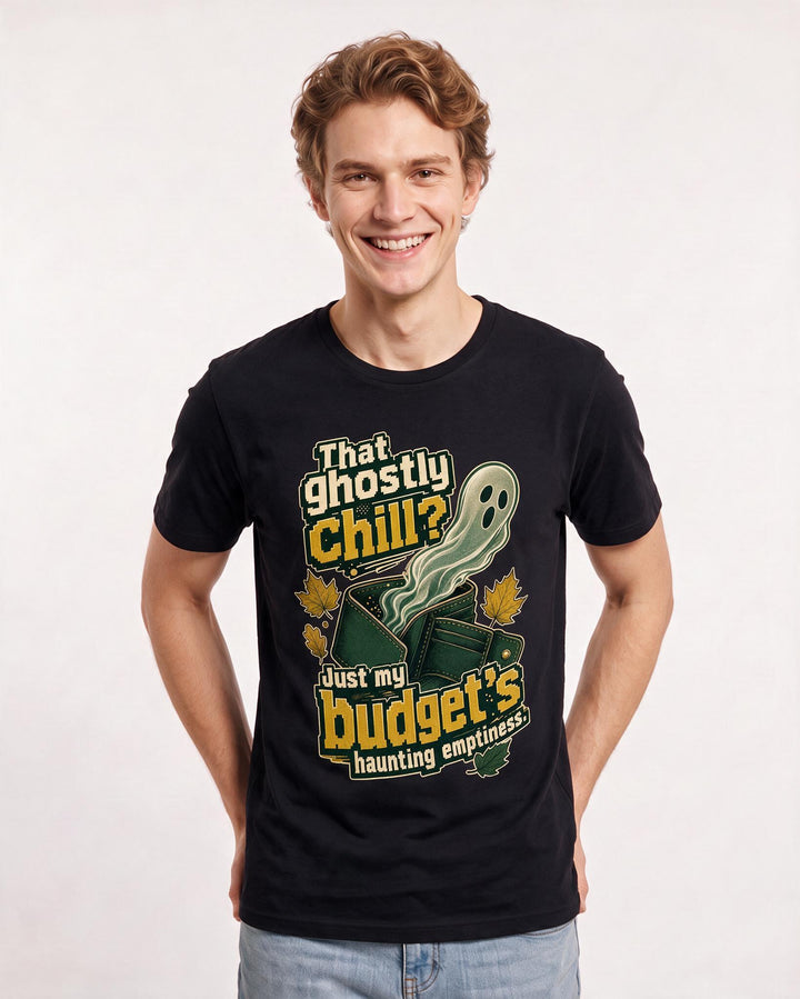 Halloween Black T-Shirt for Men – Halloween Theme Graphic Tee product image 1