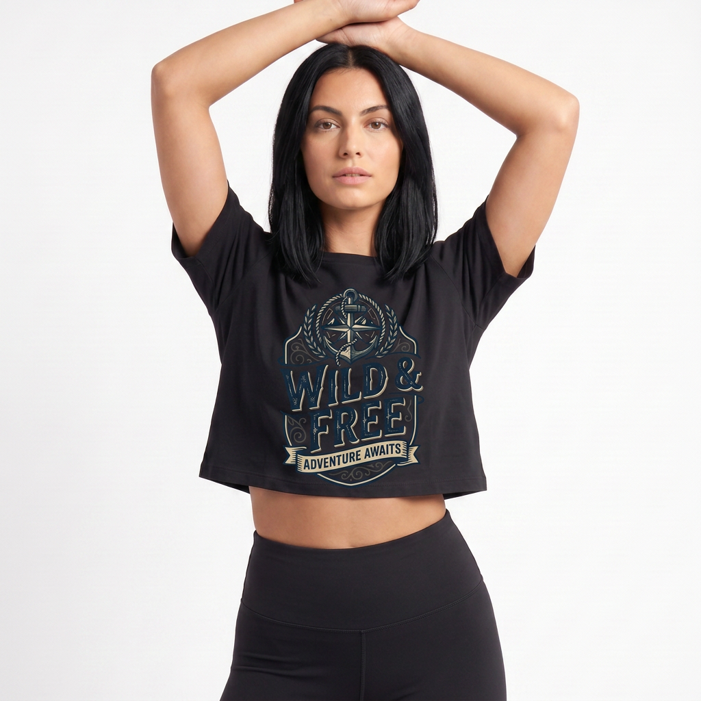 Original Style Crop Top mockup 2