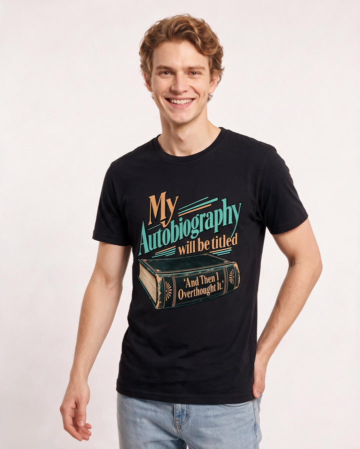 Meme Black T-Shirt for Men – Everyday Expression Graphic Tee product image 1