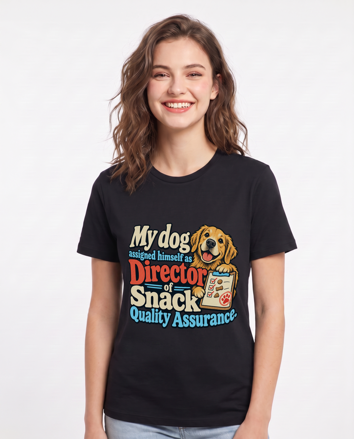 Cat Lover Black T-Shirt for Women – Everyday Expression Graphic Tee product image 3