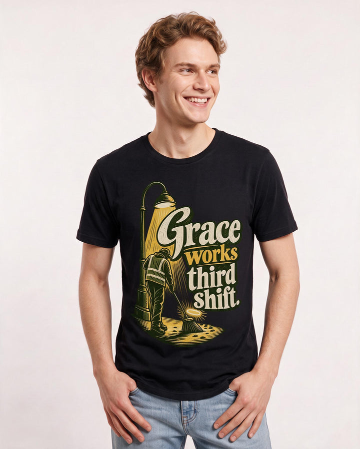 Christian Faith Black T-Shirt for Men – Everyday Expression Graphic Tee product image 1