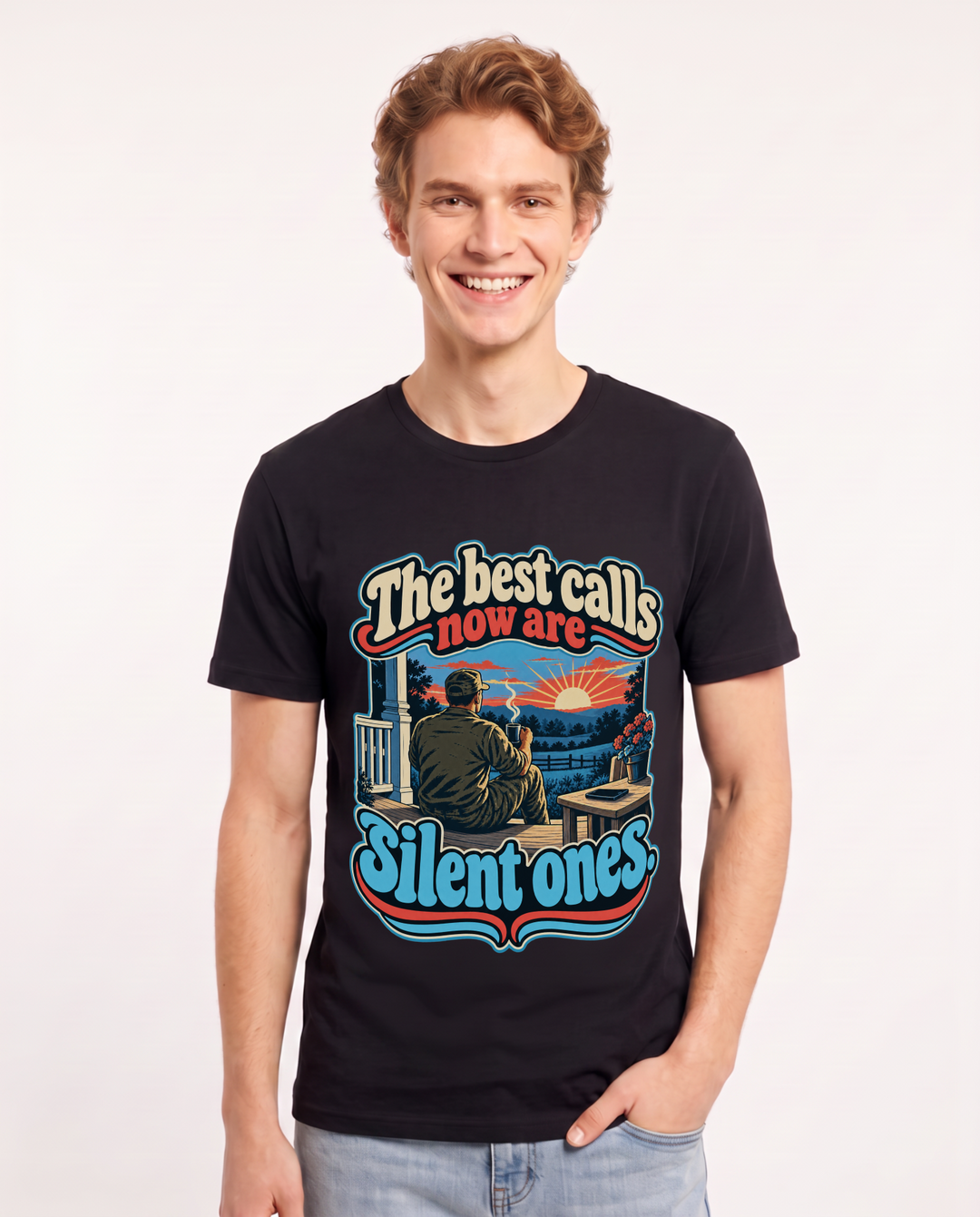 Veteran Black T-Shirt for Men – Everyday Expression Graphic Tee product image 3