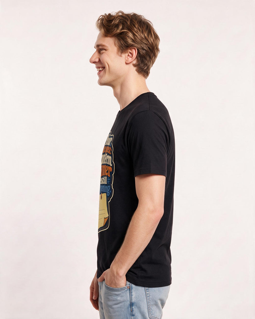 Gaming Black T-Shirt for Men – Game Night Graphic Tee product image 2