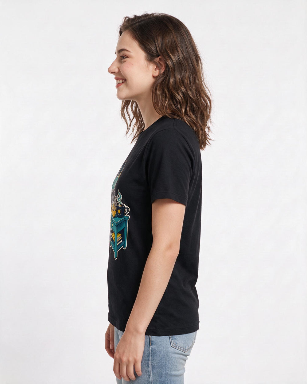 Graduation Women's Black T-Shirt – My emergency breakfasts are now just product image 2