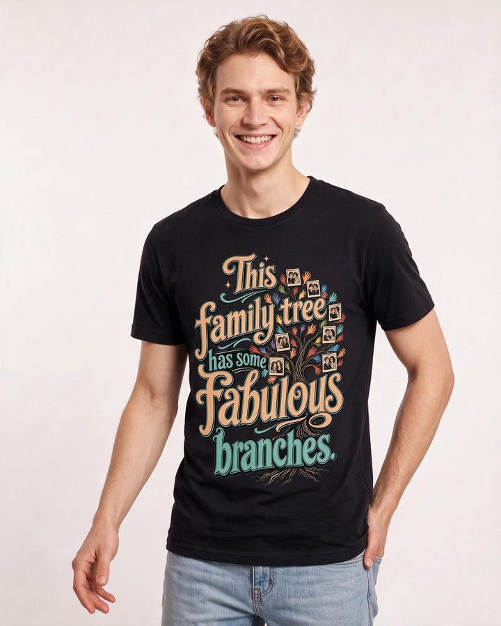 Pride Black T-Shirt for Men – Everyday Expression Graphic Tee product image 3