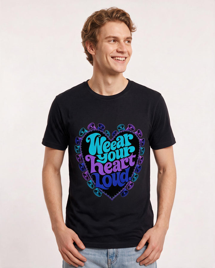 Pride Black T-Shirt for Men – Everyday Expression Graphic Tee product image 1