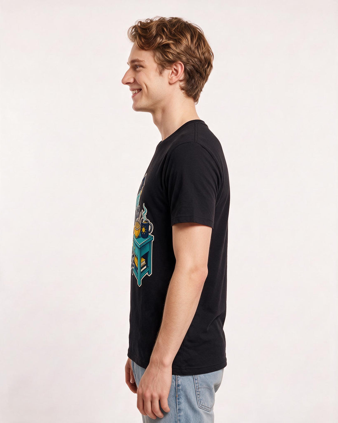 Funny Graduation Men's Black T-Shirt – My emergency breakfasts are now just breakfast. product image 2