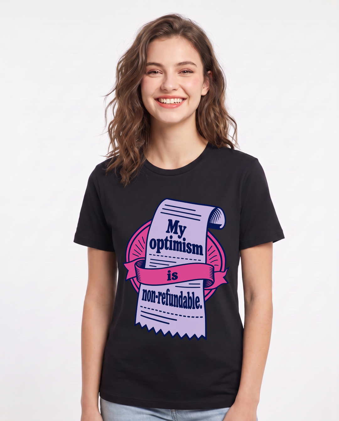 Political Statement Black T-Shirt for Women – Everyday Expression Graphic Tee product image 3