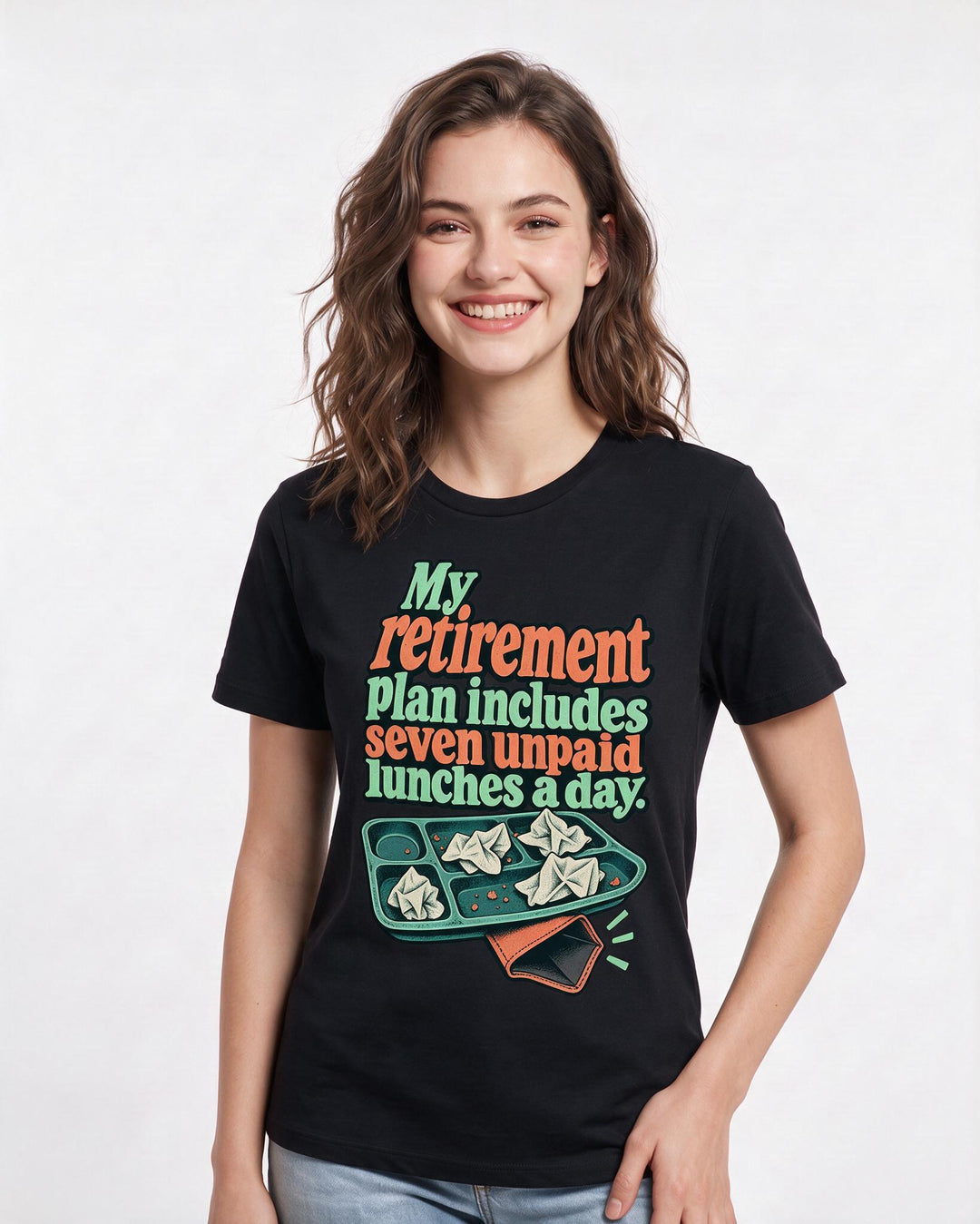 Teacher Black T-Shirt for Women – Everyday Expression Graphic Tee product image 1