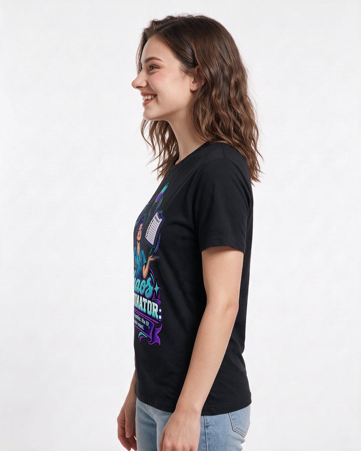 Nurse Black T-Shirt for Women – Nursing Life Graphic Tee product image 2