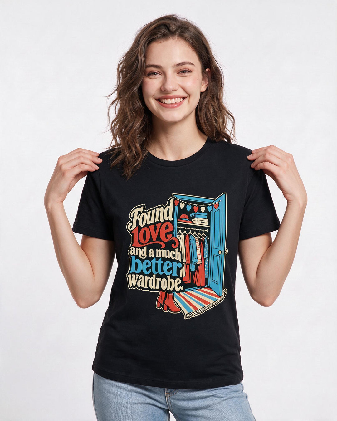 Pride Black T-Shirt for Women – Everyday Expression Graphic Tee product image 1