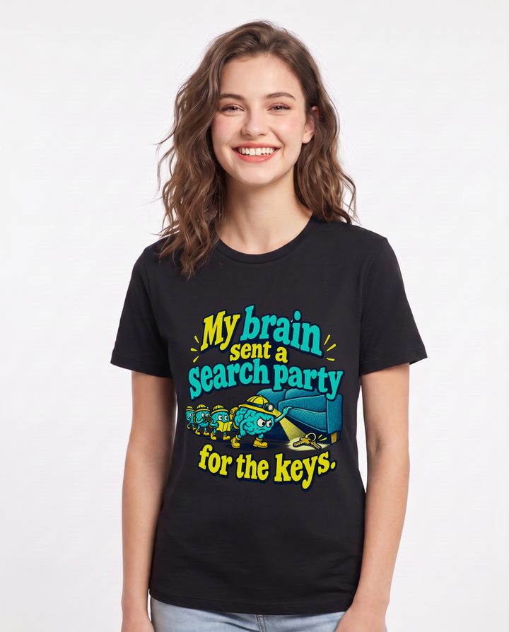 Meme Black T-Shirt for Women – Everyday Expression Graphic Tee product image 3