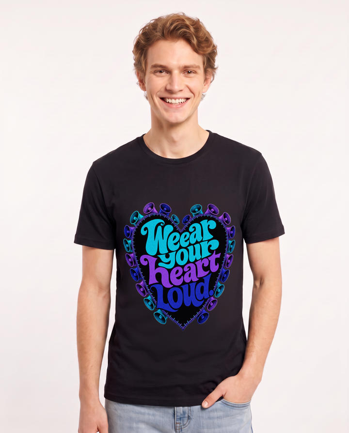 Pride Black T-Shirt for Men – Everyday Expression Graphic Tee product image 3