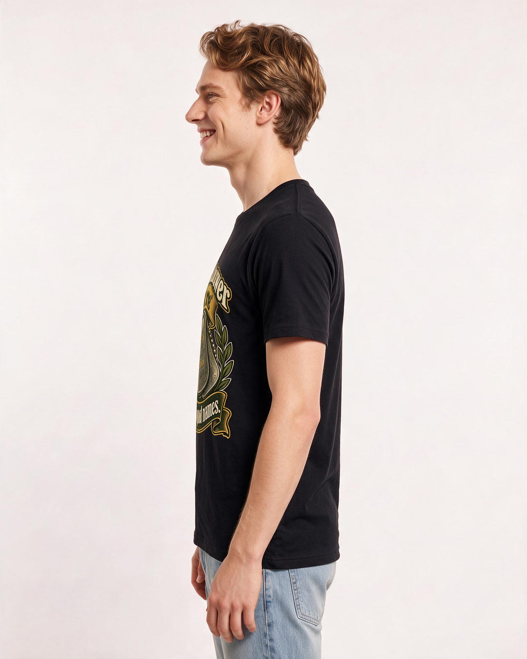 Veteran Black T-Shirt for Men – Everyday Expression Graphic Tee product image 2