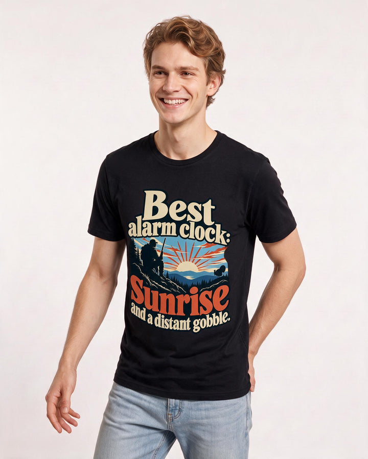 Hunting Black T-Shirt for Men – Everyday Expression Graphic Tee product image 1