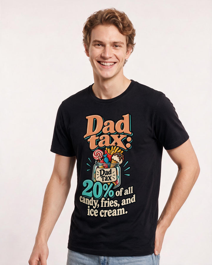 Dad Black T-Shirt for Men – Everyday Expression Graphic Tee product image 1