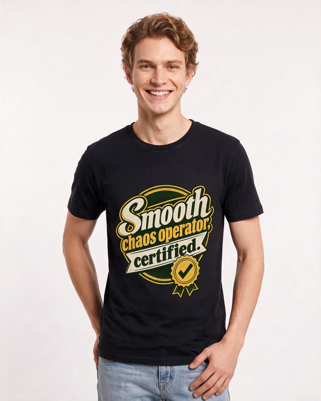 Nurse Black T-Shirt for Men – Nursing Life Graphic Tee product image 1