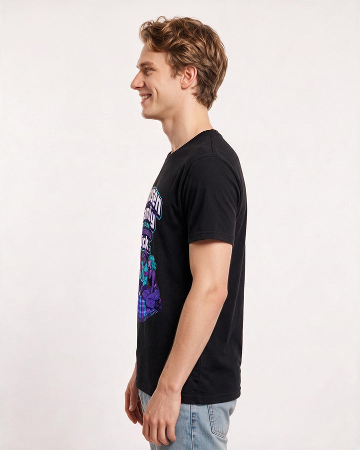 Pride Black T-Shirt for Men – Everyday Expression Graphic Tee product image 2