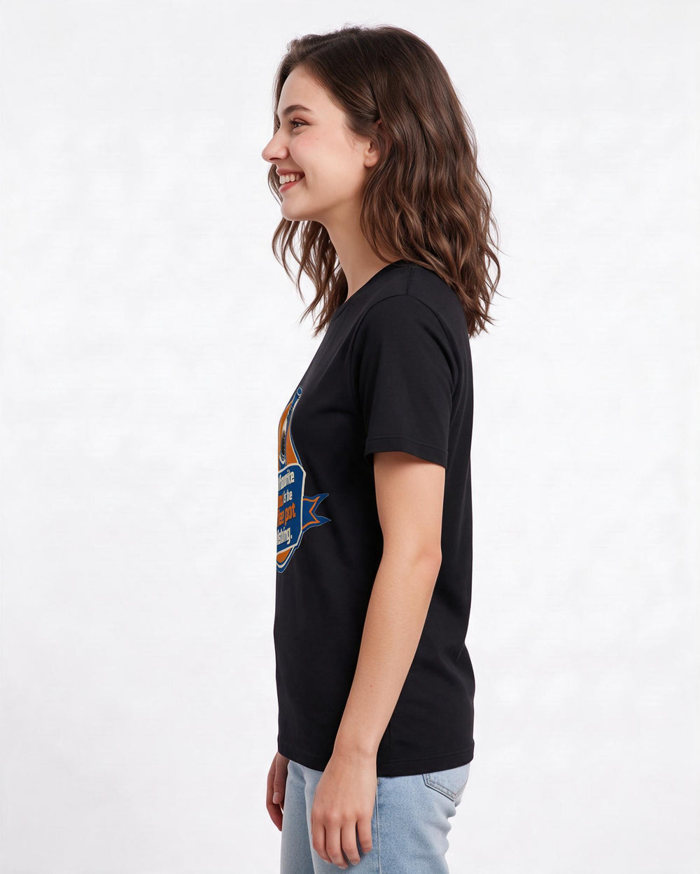 Graphic Women's Black T-Shirt - My favorite sound is the coffee pot product image 2