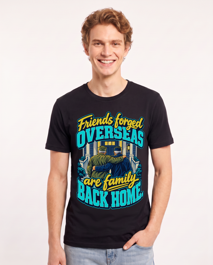 Veteran Black T-Shirt for Men – Everyday Expression Graphic Tee product image 3