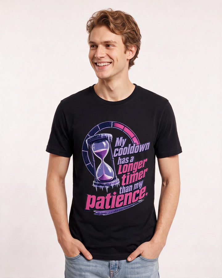 Gaming Black T-Shirt for Men – Game Night Graphic Tee product image 1