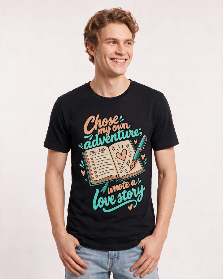 Pride Black T-Shirt for Men – Everyday Expression Graphic Tee product image 1