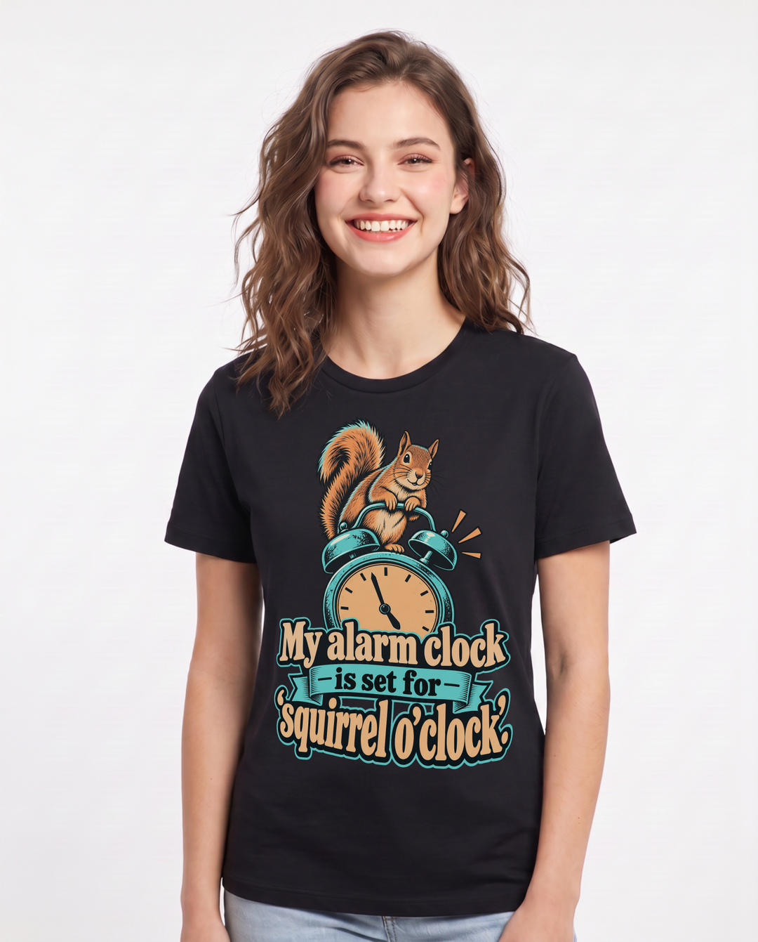 Hunting Black T-Shirt for Women – Everyday Expression Graphic Tee product image 3