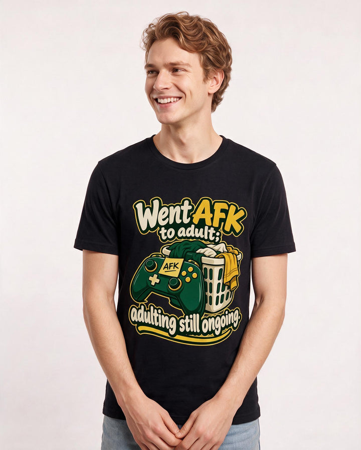 Gaming Black T-Shirt for Men – Game Night Graphic Tee product image 1