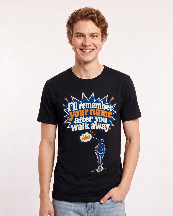 Meme Black T-Shirt for Men – Everyday Expression Graphic Tee product image 1