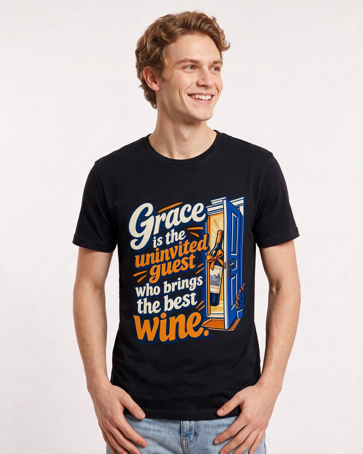 Christian Faith Black T-Shirt for Men – Everyday Expression Graphic Tee product image 1