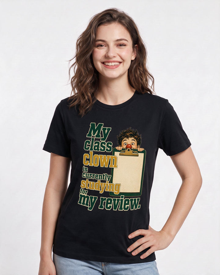 Teacher Black T-Shirt for Women – Everyday Expression Graphic Tee product image 1