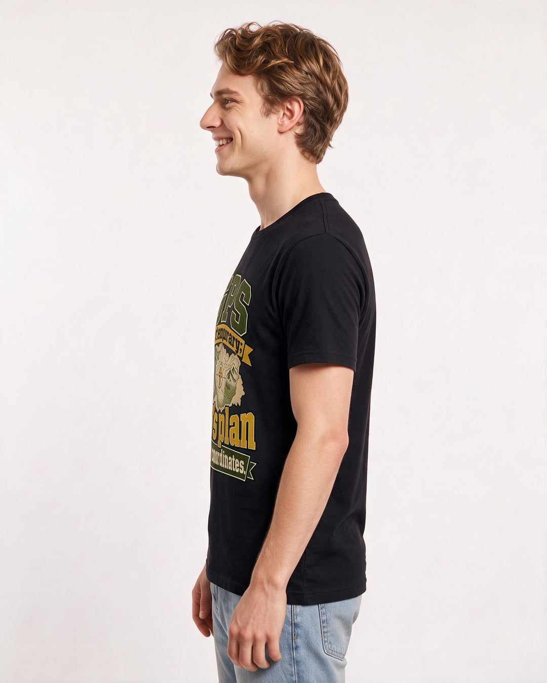 Christian Faith Black T-Shirt for Men – Everyday Expression Graphic Tee product image 2