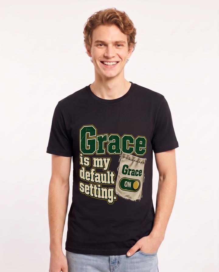 Christian Faith Black T-Shirt for Men – Everyday Expression Graphic Tee product image 3