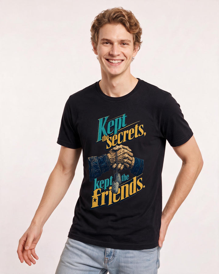 Veteran Black T-Shirt for Men – Everyday Expression Graphic Tee product image 1