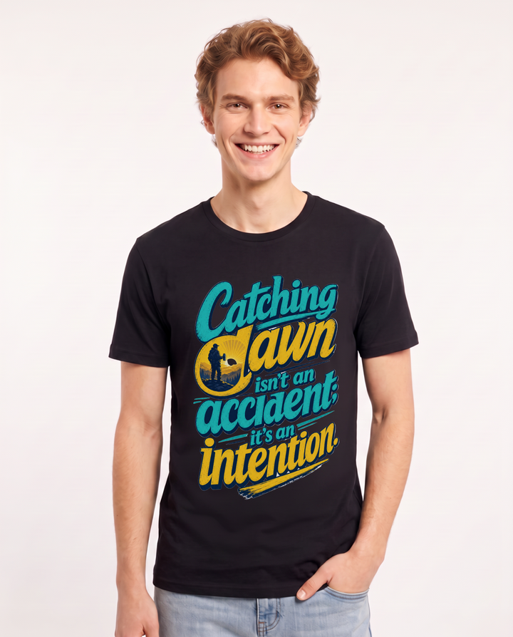 Hunting Black T-Shirt for Men – Everyday Expression Graphic Tee product image 1